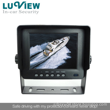 5 Inch Waterproof Car Monitor for Fire Trucks
